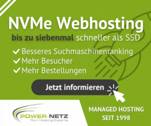 Webhosting f�r Ihre eigene Homepage